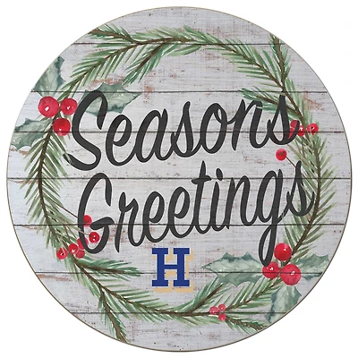 Hamilton Continentals 20'' x 20'' Season's Greetings Circle