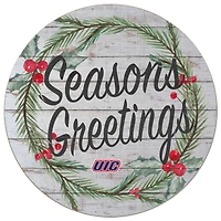 UIC Flames 20'' x 20'' Season's Greetings Circle