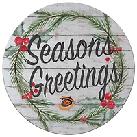 Harold Washington College Phoenix 20'' x 20'' Season's Greetings Circle