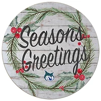 Georgia College Bobcats 20'' x 20'' Season's Greetings Circle