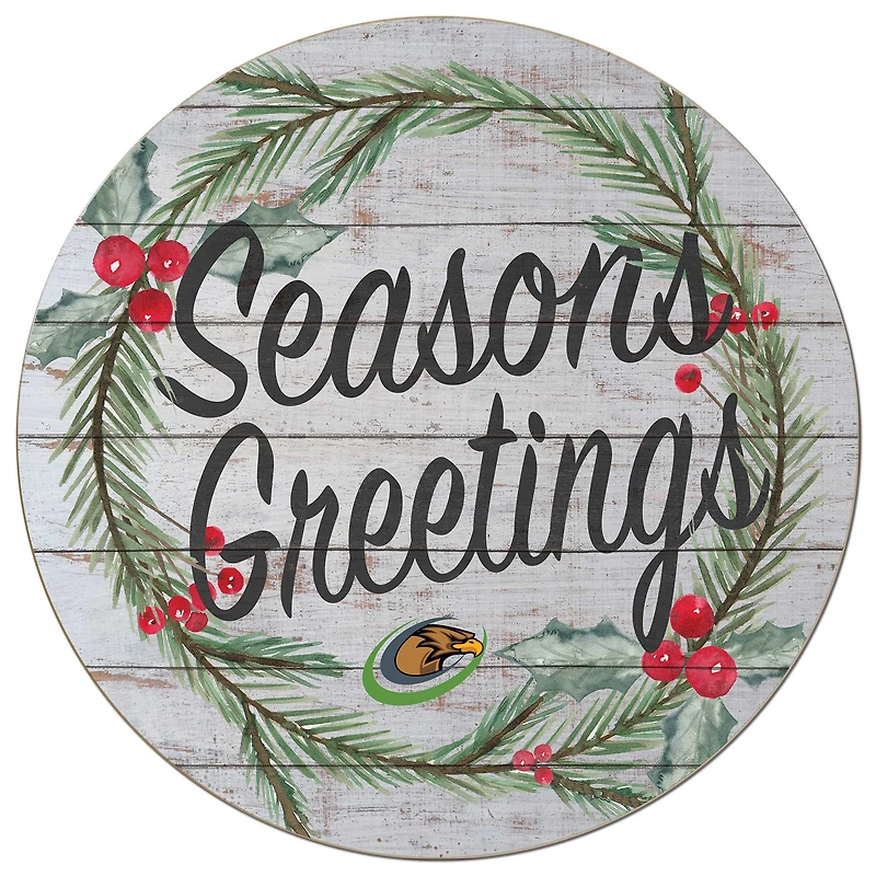 Harry S Truman College Falcons 20'' x 20'' Season's Greetings Circle