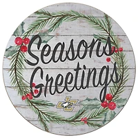 Juniata Eagles 20'' x 20'' Season's Greetings Circle