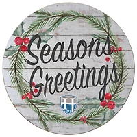 Hood College Blazers 20'' x 20'' Season's Greetings Circle