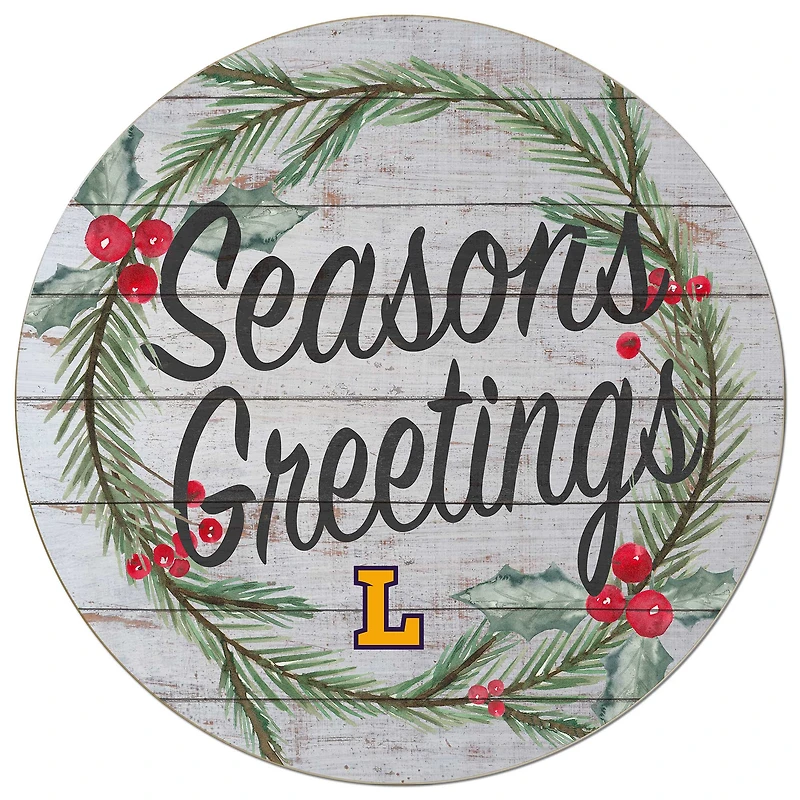 Lipscomb Bisons 20'' x 20'' Season's Greetings Circle