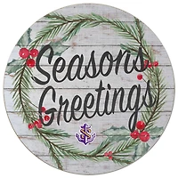 LSU Shreveport Pilots 20'' x 20'' Season's Greetings Circle