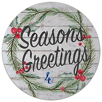 Lasell Lasers 20'' x 20'' Season's Greetings Circle