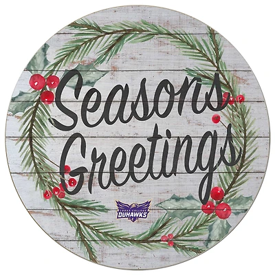 Loras College Duhawks 20'' x 20'' Season's Greetings Circle