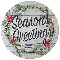 Loras College Duhawks 20'' x 20'' Season's Greetings Circle