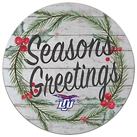 Lubbock Christian Chaparral 20'' x 20'' Season's Greetings Circle