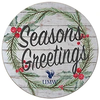 University of Mary Washington Eagles 20'' x 20'' Season's Greetings Circle