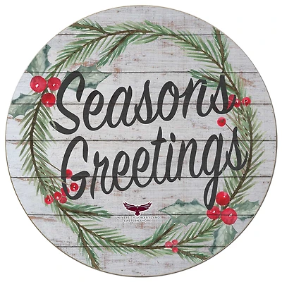 Maryland Eastern Shore Hawks 20'' x 20'' Season's Greetings Circle