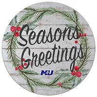 Marymount Saints 20'' x 20'' Season's Greetings Circle