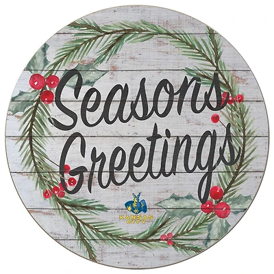 UMKC Kangaroos 20'' x 20'' Season's Greetings Circle