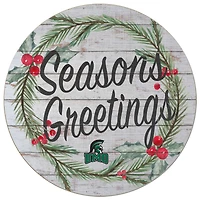 Mount Olive Trojans 20'' x 20'' Season's Greetings Circle