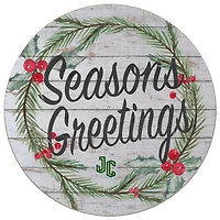 New Jersey City Gothic Knights 20'' x 20'' Season's Greetings Circle