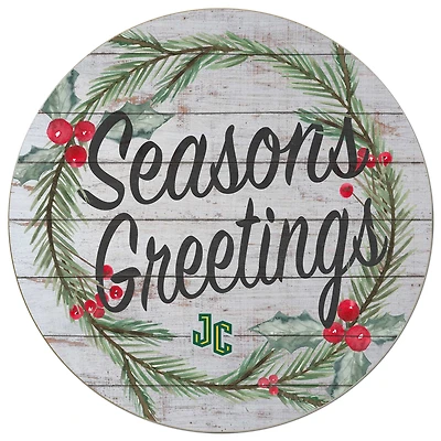 New Jersey City Gothic Knights 20'' x 20'' Season's Greetings Circle