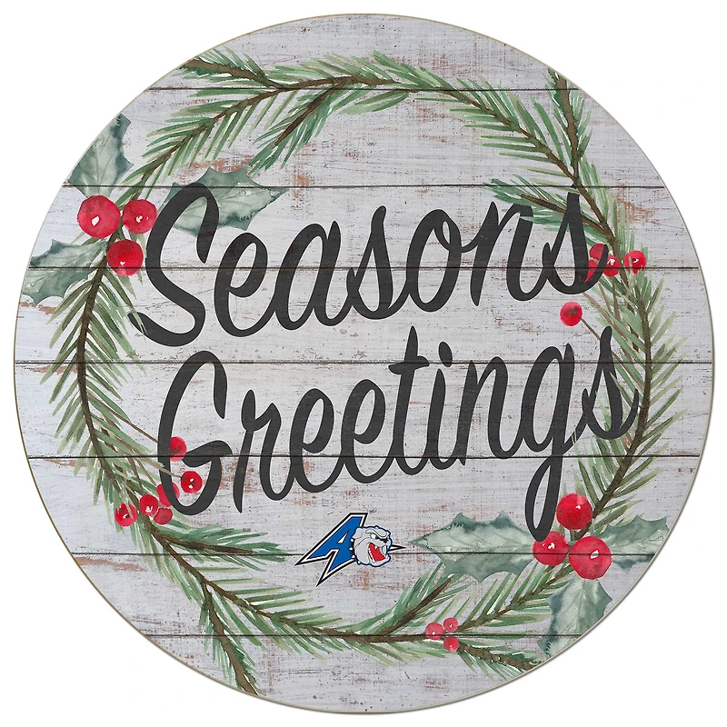 UNC Asheville Bulldogs 20'' x 20'' Season's Greetings Circle