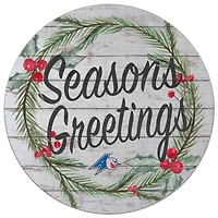 UNC Asheville Bulldogs 20'' x 20'' Season's Greetings Circle