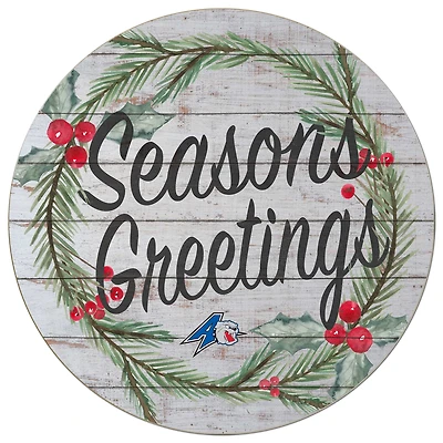 UNC Asheville Bulldogs 20'' x 20'' Season's Greetings Circle