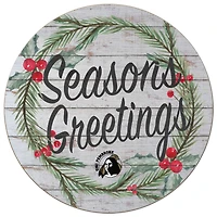 University of North Carolina at Pembroke Braves 20'' x 20'' Season's Greetings Circle