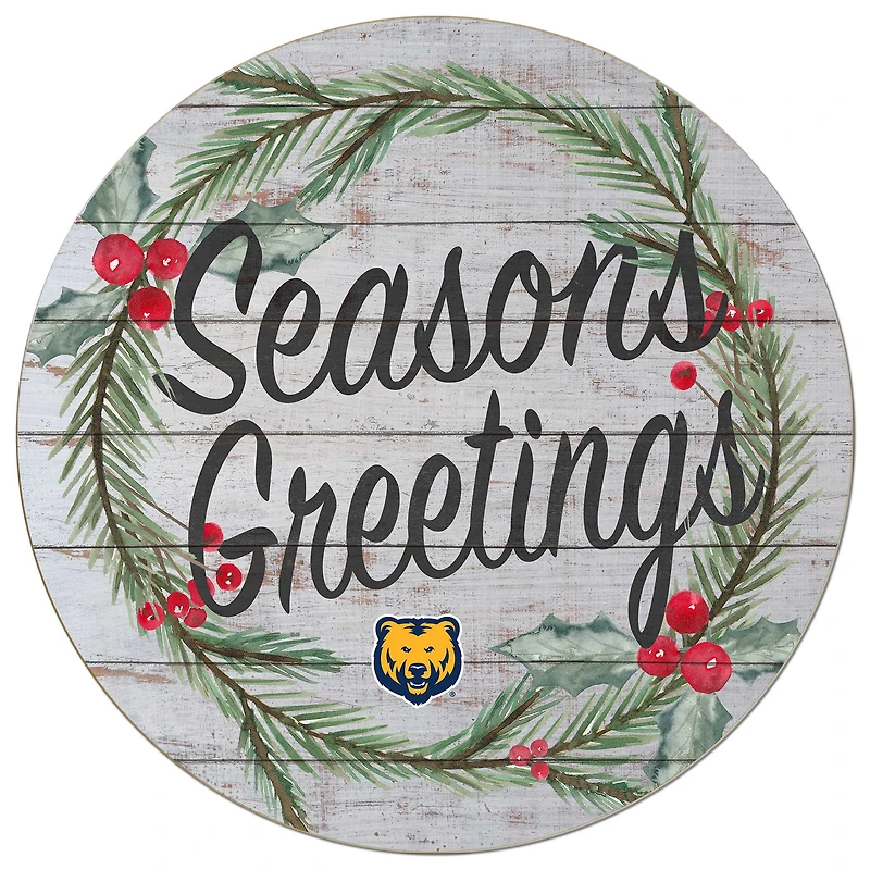 Northern Colorado Bears 20'' x 20'' Season's Greetings Circle