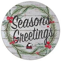Northern Illinois Huskies 20'' x 20'' Season's Greetings Circle