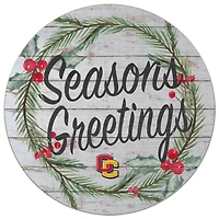 Oberlin Yeomen 20'' x 20'' Season's Greetings Circle