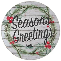 Plymouth State Panthers 20'' x 20'' Season's Greetings Circle