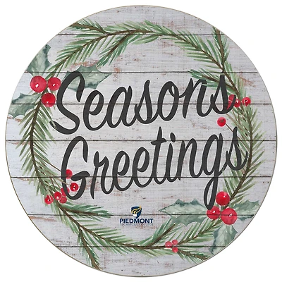 Piedmont Technical College 20'' x 20'' Season's Greetings Circle