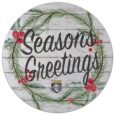 Purdue Fort Wayne Mastodons 20'' x 20'' Season's Greetings Circle