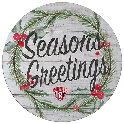 Radford Highlanders 20'' x 20'' Season's Greetings Circle