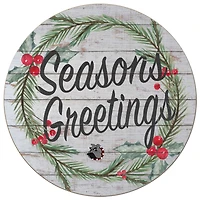 University of Redlands Bulldogs 20'' x 20'' Season's Greetings Circle
