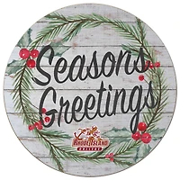 Rhode Island Anchormen 20'' x 20'' Season's Greetings Circle