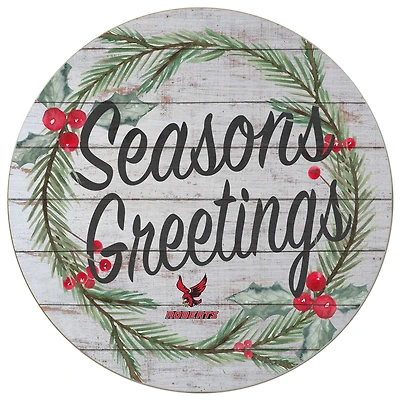 Roberts Wesleyan Redhawks 20'' x 20'' Season's Greetings Circle