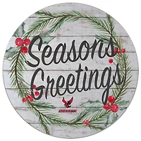Roberts Wesleyan Redhawks 20'' x 20'' Season's Greetings Circle