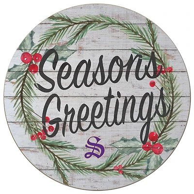 Sewanee Tigers 20'' x 20'' Season's Greetings Circle