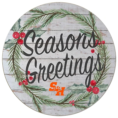 Sam Houston State Bearkats 20'' x 20'' Season's Greetings Circle