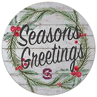 South Carolina State Bulldogs 20'' x 20'' Season's Greetings Circle