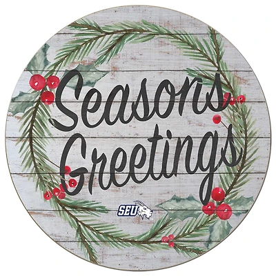 St. Edwards Hilltoppers 20'' x 20'' Season's Greetings Circle