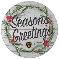 St. Olaf Oles 20'' x 20'' Season's Greetings Circle