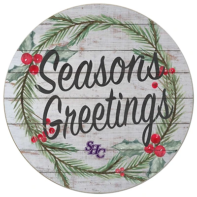 Spring Hill Badgers 20'' x 20'' Season's Greetings Circle