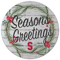 Stevens Institute of Technology Ducks 20'' x 20'' Season's Greetings Circle