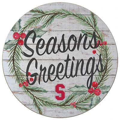 Stevens Institute of Technology Ducks 20'' x 20'' Season's Greetings Circle