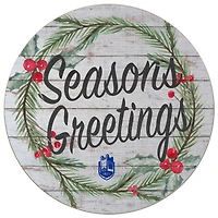SUNY Geneseo Knights 20'' x 20'' Season's Greetings Circle