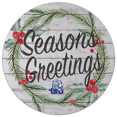 Tennessee State Tigers 20'' x 20'' Season's Greetings Circle