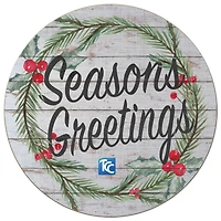 Tulsa Community College 20'' x 20'' Season's Greetings Circle