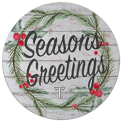 Troy University Trojans 20'' x 20'' Season's Greetings Circle