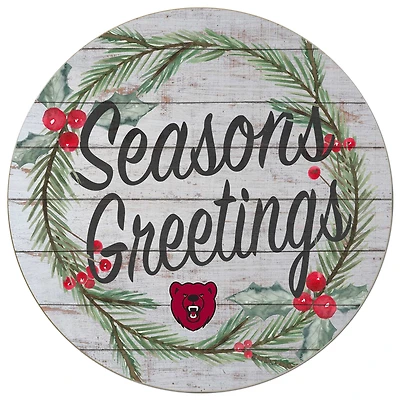 Ursinus Bears 20'' x 20'' Season's Greetings Circle