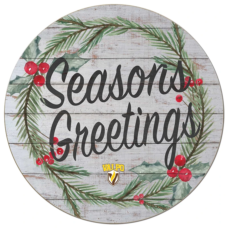 Valparaiso University 20'' x 20'' Season's Greetings Circle