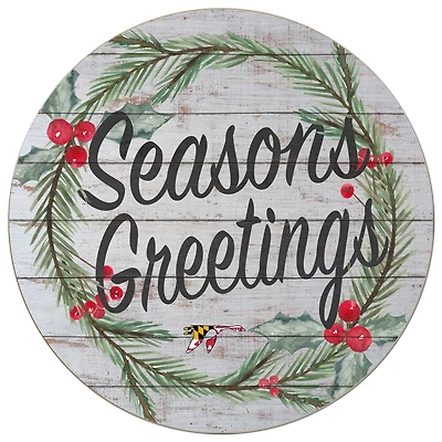 Washington College Shoremen 20'' x 20'' Season's Greetings Circle